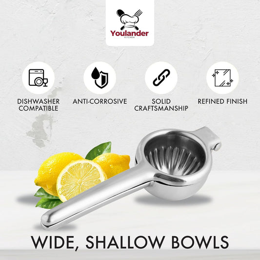 The Ultimate Tool for Your Kitchen: Stainless Steel Lemon Squeezer - Youlander