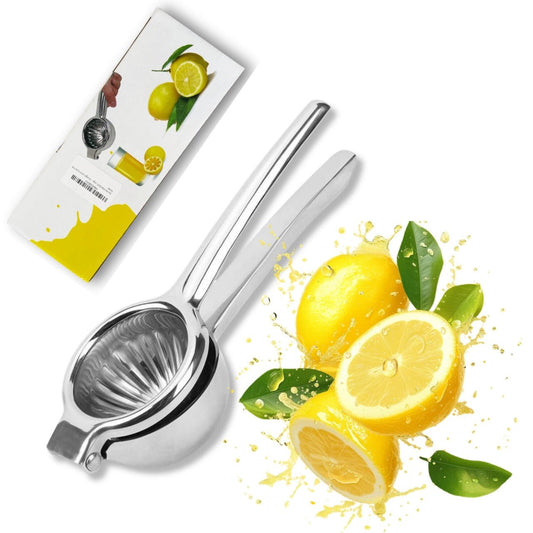 Stainless Steel Extra Large Lemon Squeezer | Heavy Duty Lemon Juicer Hand Press - Youlander